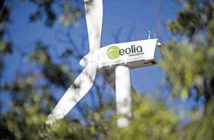 Mólino eólico de Eolia