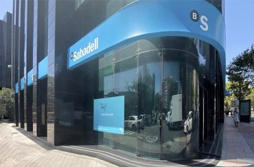Oficina de Banco Sabadell en Madrid