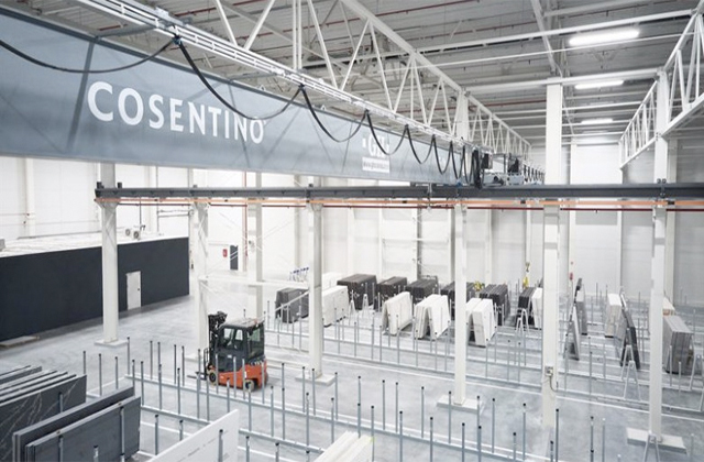 Fábrica del Grupo Cosentino en Katowice (Polonia)