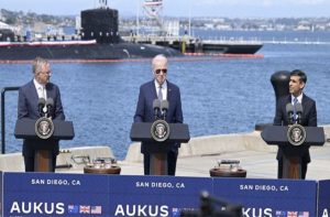 Aukus es una alianza estratégica militar entre tres países de la angloesfera: Australia, Reino Unido y EEUU