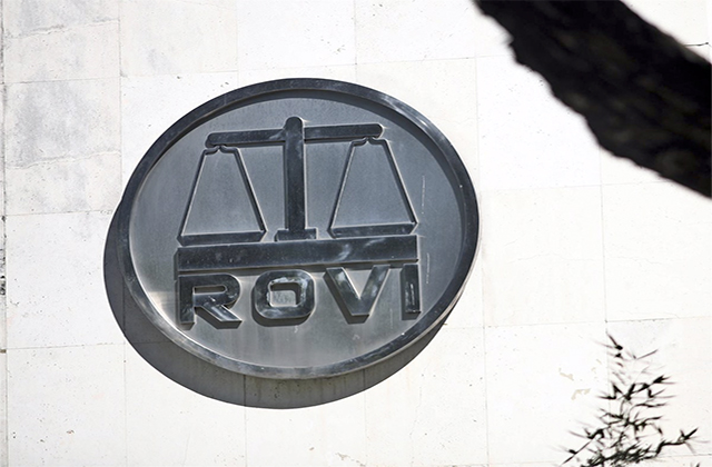Logo de Laboritorios Rovi