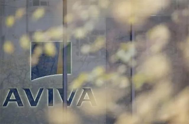 Logo de la aseguradora británica Aviva