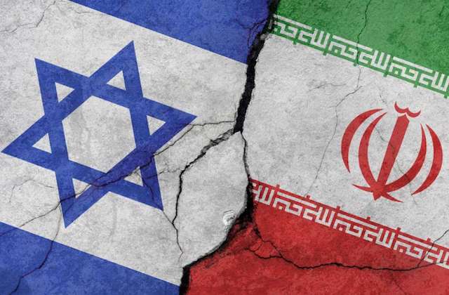Israel_Iran_banderas