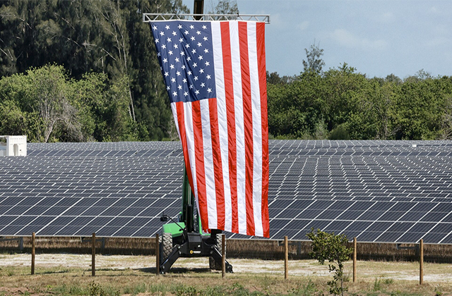 Las energías renovables suponen el 90% de la nueva capacidad de generación eléctrica de EEUU en 2024