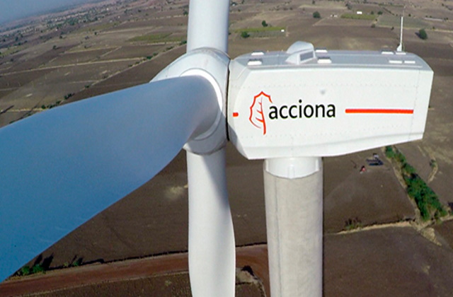 Generador eólico de Acciona Energía