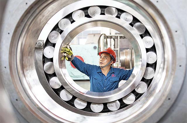 Produccion industrial en China