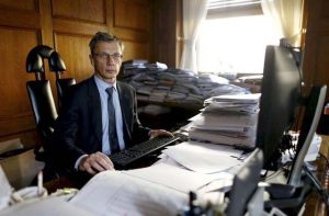 Boris Vujcic, actual presidente del banco central de Croacia