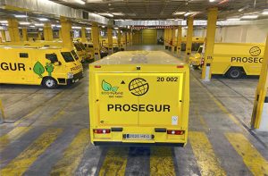 Furgón blindado de Prosegur Cash