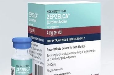 Lurbinectedina, tratamiento de mantenimiento en primera línea para pacientes adultos con cáncer de pulmón de célula pequeña