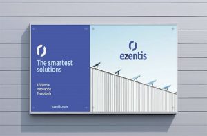 Identidad corporativa renovada de Ezentis