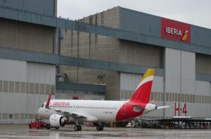 Avión de Iberia